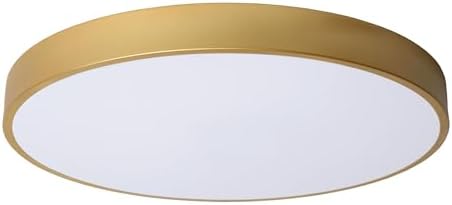 LUCIDE UNAR - Lámpara de techo LED - Para sala - Ajuste de brillo 3 etapas - 36W - 2700K - Oro mate/Latón
| LUCIDE UNAR