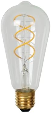  LUCIDE ST64 - Lampara de Filamento - Ideal para Deco - Iluminación Cálida - Ø 6,4 cm - LED Regulable
| LUCIDE ST64 - La