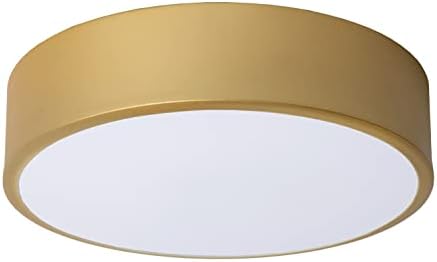  LUCIDE UNAR - Lámpara de techo LED - Ofrece iluminación cálida y ajustable - 12W 2700K - Oro mate/Latón
| LUCIDE UNAR -