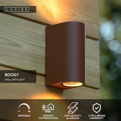 Lucide BOOGY Foco de Pared 2xGU10 IP44 Bronce Oxidado
| Lucide BOOGY Fuera Bronce Oxidado 2xGU10 IP44
| Foco de Pared L